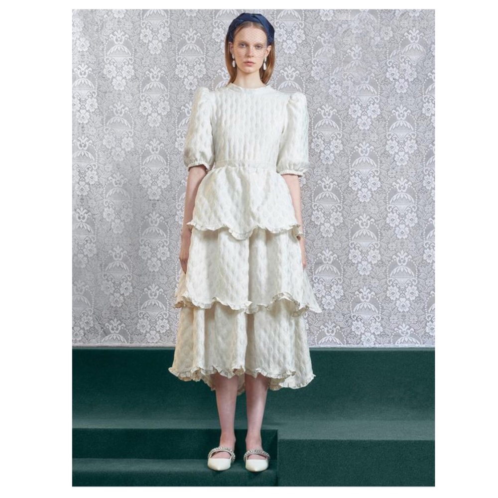Sister Jane Expectations Open Back Midi Dress